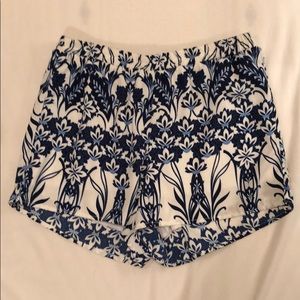 Blue White Shorts